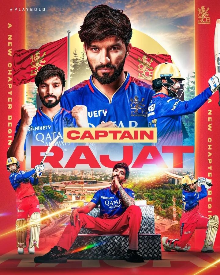 Captain Rajat Patidar