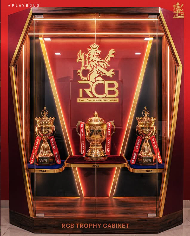 RCB Trophy Cabinet